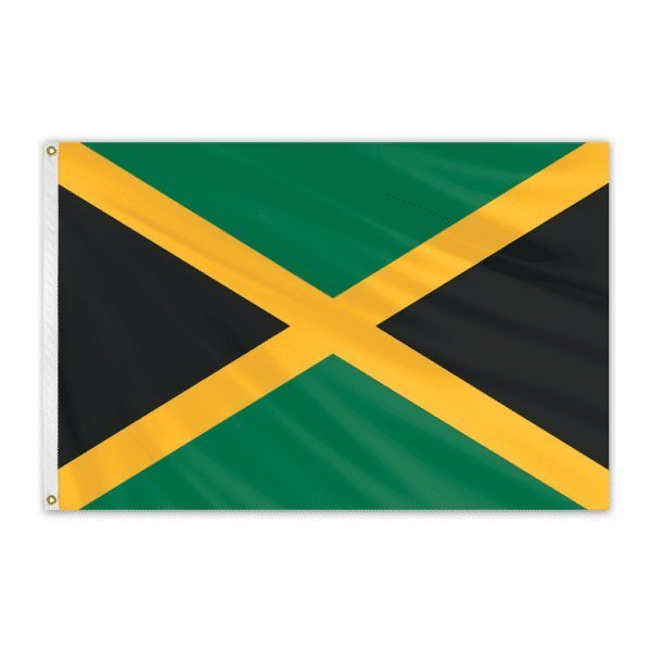 Global Flags Unlimited Jamaica Outdoor E Poly Flags 3'x5' 202117